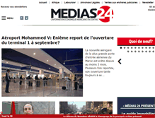 Tablet Screenshot of medias24.com